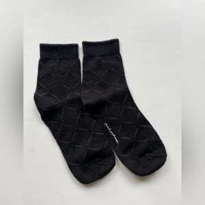 Japan brand Mina perhonen Geometric Black Socks